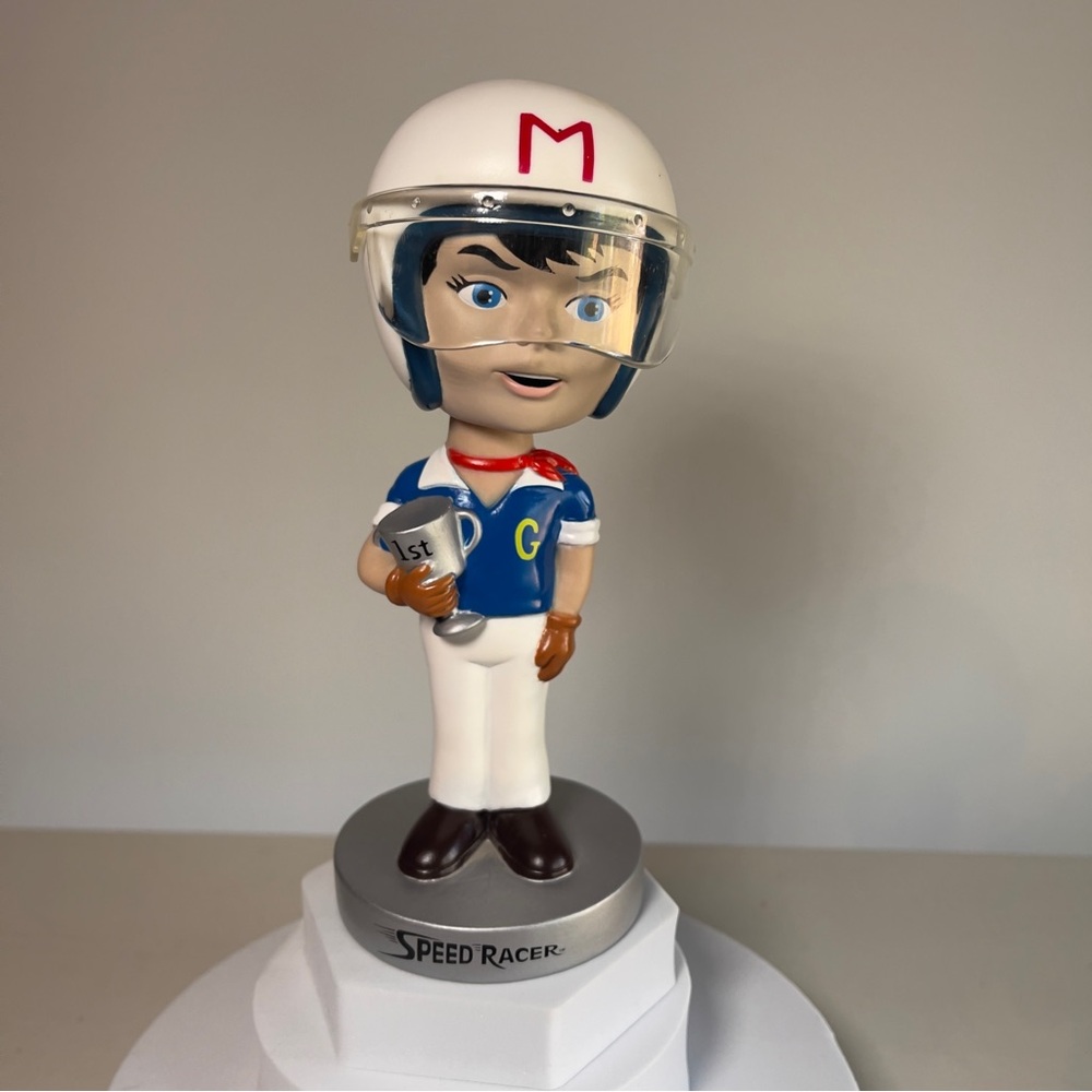 FUNKO Speed Racer Wacky Wobbler Vintage Collectible Nostalgic Bobble Head Doll - Picture 5 of 16